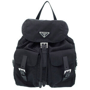 Prada two pocket Backpack Black